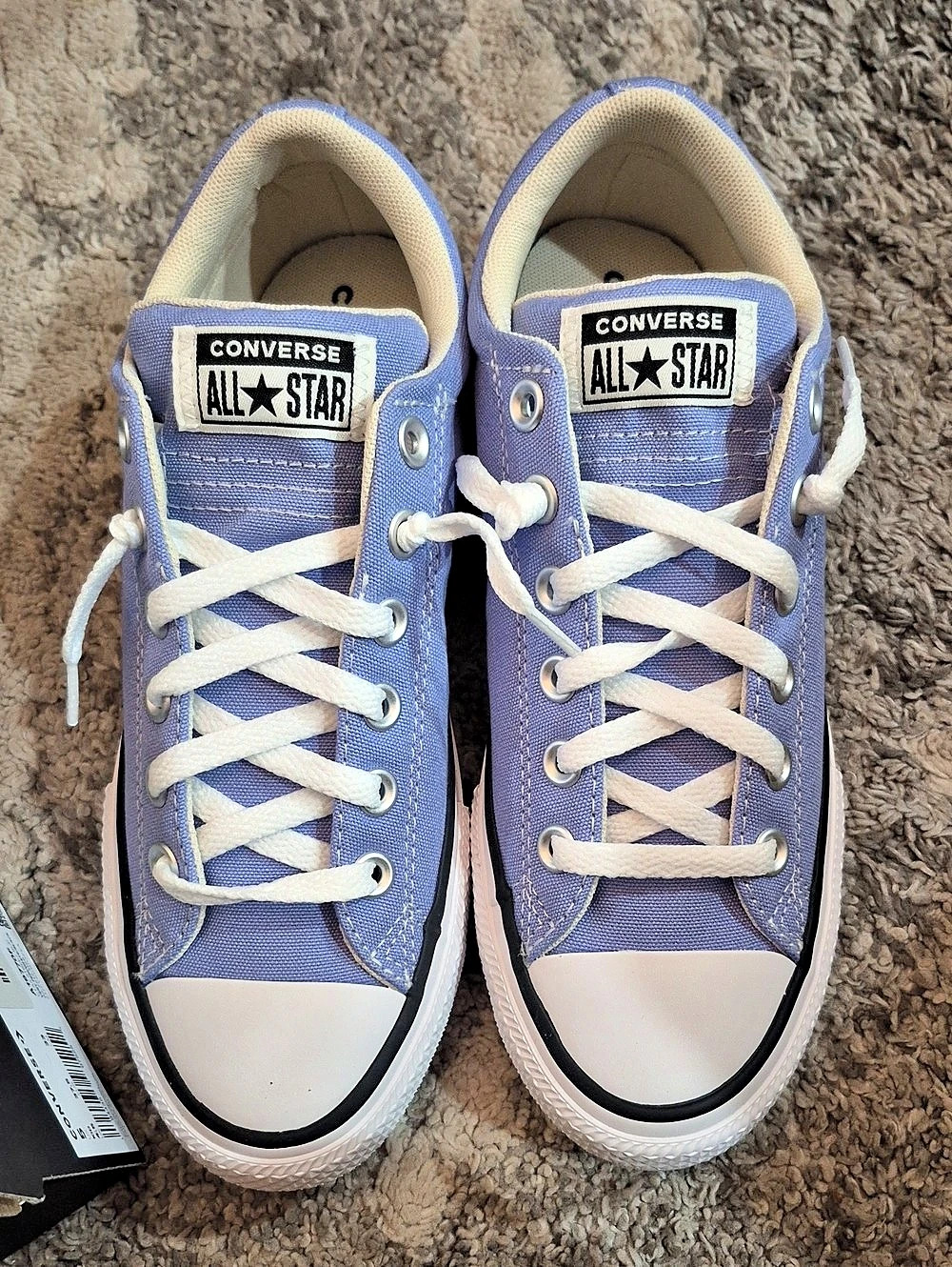 Converse Chuck Taylor All Star Periwinkle Low Top Sneakers Like New